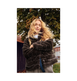 Saint Tropez Leonie Jacket in Chocolate Brown by Saint Tropez