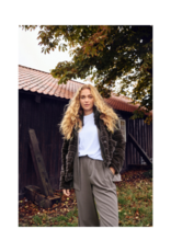 Saint Tropez Leonie Jacket in Chocolate Brown by Saint Tropez