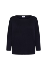 Saint Tropez Mila Round Neck Pullover in Night Sky by Saint Tropez