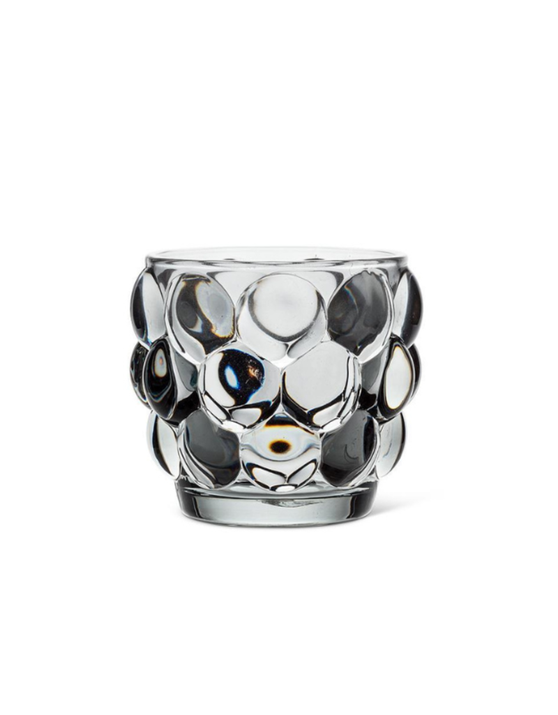 3" Bubble Votive in Smoke Grey
