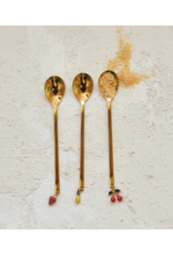 Creative Co-Op Stainless Steel Spoon with Pineapple Charm