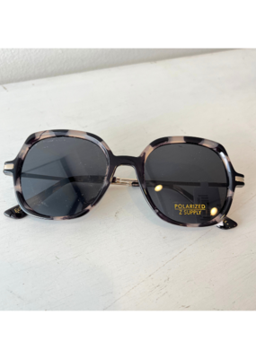 Z Supply Eclipse Sunglasses in Marble Tort Grey by Z Supply