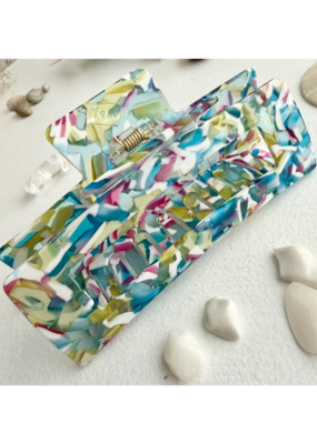 Pika & Bear Andre Oversize Hair Claw in Havana by Pika & Bear