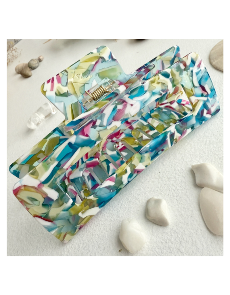 Pika & Bear Andre Oversize Hair Claw in Havana by Pika & Bear