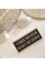 Pika & Bear Enamel Pin "No Idea" by Pika & Bear
