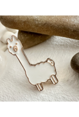 Pika & Bear Enamel Pin "El Jimador Alpaca" by Pika & Bear