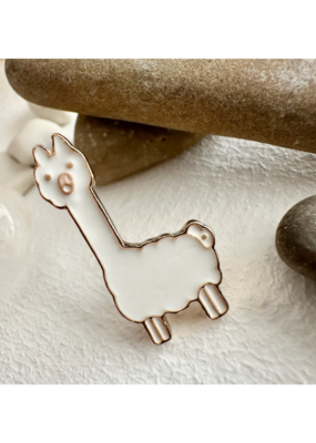 Pika & Bear Enamel Pin "El Jimador Alpaca" by Pika & Bear