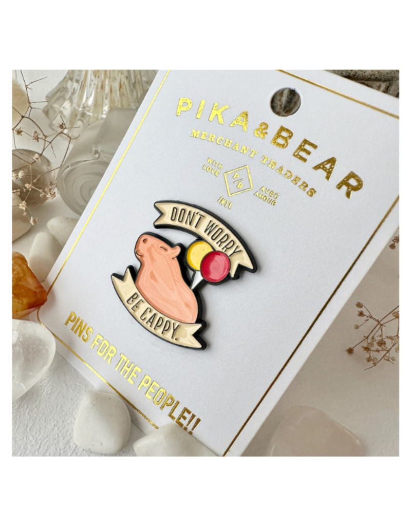 Pika & Bear Enamel Pin "Crazy Plant Lady" by Pika & Bear