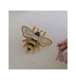 Pika & Bear Enamel Pin "Bubilas Bee" by Pika & Bear