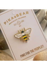 Pika & Bear Enamel Pin "Bubilas Bee" by Pika & Bear