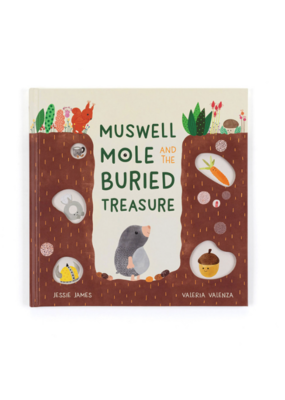 Jellycat Jellycat Muswell Mole Buried Treasure Book