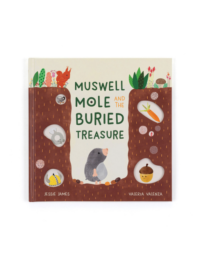 Jellycat Jellycat Muswell Mole Buried Treasure Book
