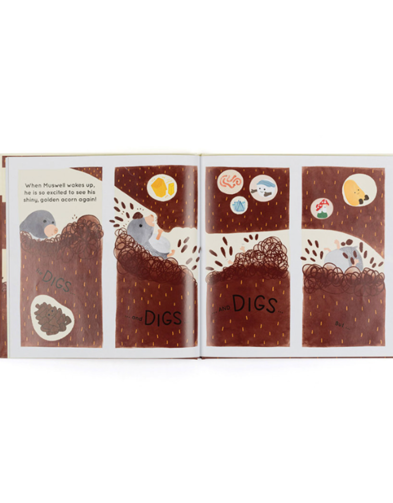 Jellycat Jellycat Muswell Mole Buried Treasure Book
