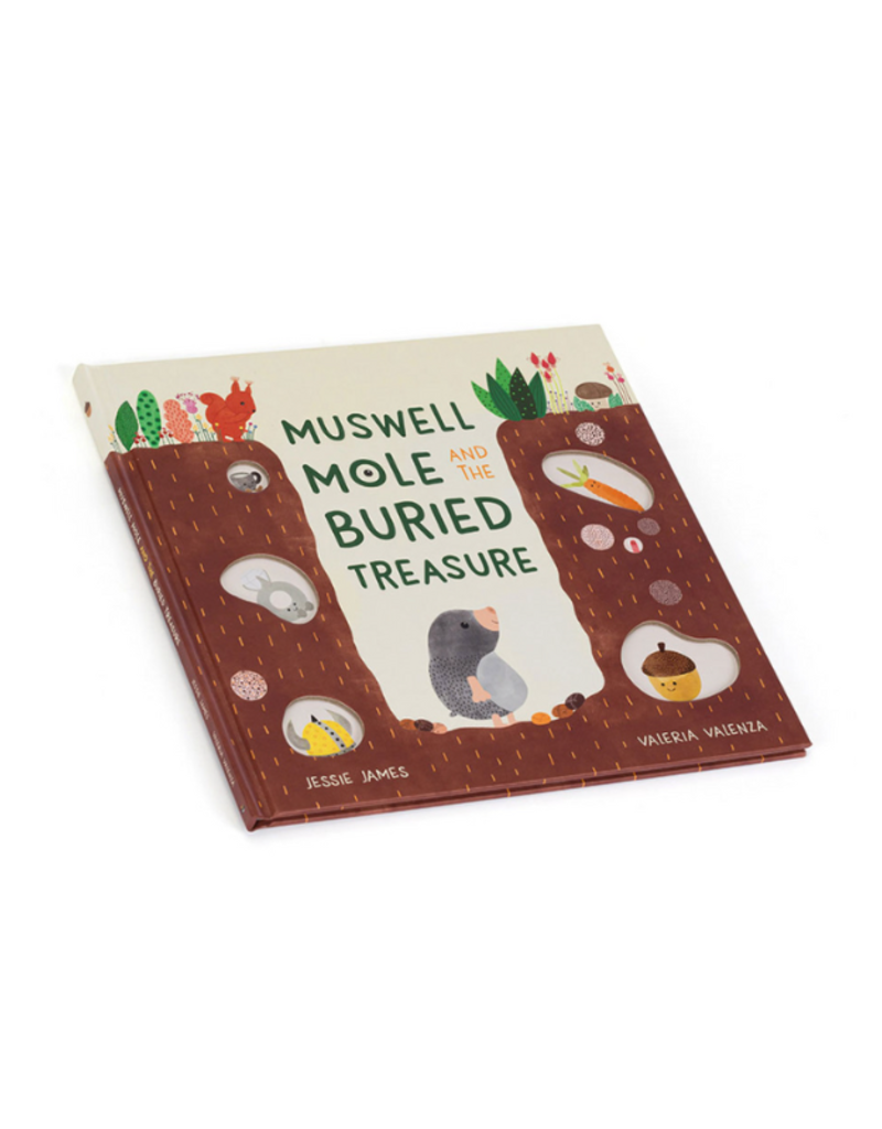 Jellycat Jellycat Muswell Mole Buried Treasure Book