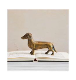 Creative Co-Op Cast Aluminum Dachshund