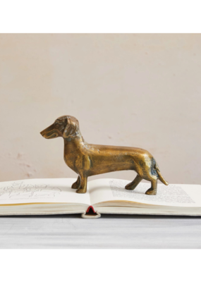 Creative Co-Op Cast Aluminum Dachshund