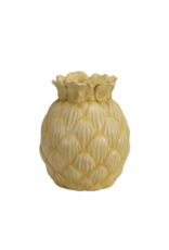 Creative Co-Op Stoneware Pineapple Vase