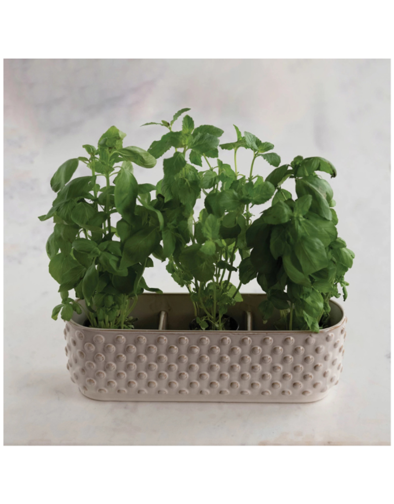 Creative Co-Op Hobnail Window Planter