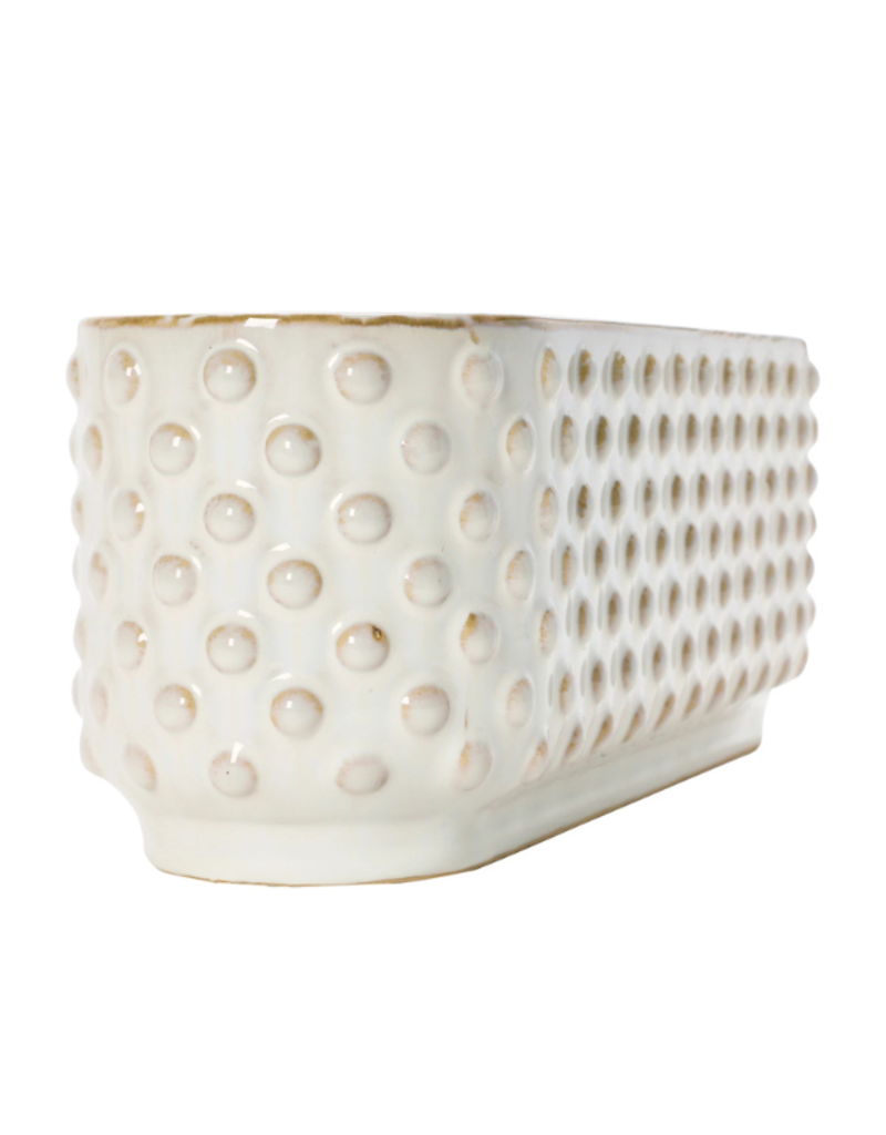 Creative Co-Op Hobnail Window Planter