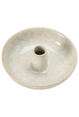 Creative Co-Op Stoneware Olive Dish Toothpick Holder