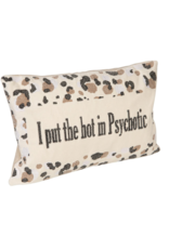 Creative Co-Op Hot Psychotic Cotton Pillow