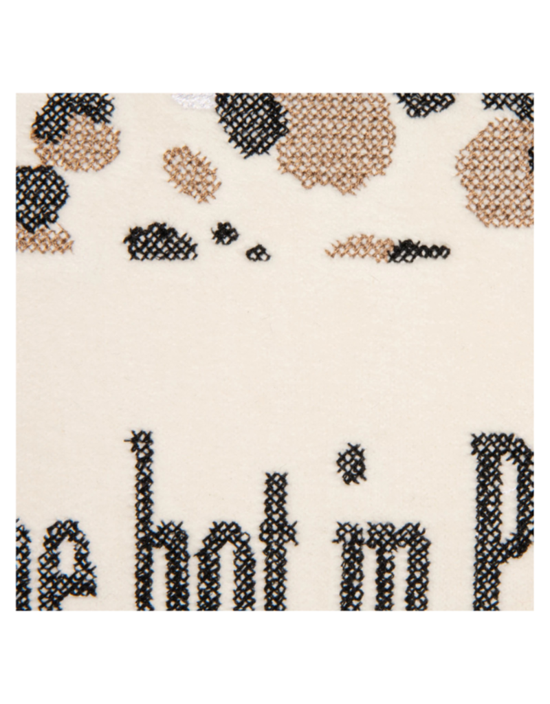 Creative Co-Op Hot Psychotic Cotton Pillow