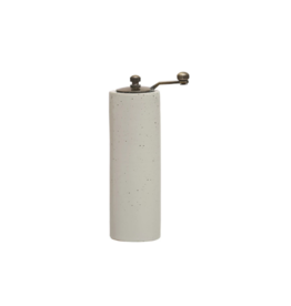 Creative Co-Op Stoneware Salt or Pepper Mill
