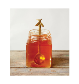Creative Co-Op Brass Bee Spoon