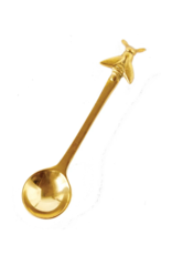 Creative Co-Op Brass Bee Spoon