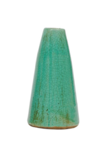 Creative Co-Op Crackled Terracotta Vase L Sea Green