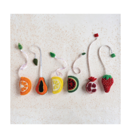 Creative Co-Op Assorted Fruit Tape Measure