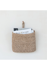 Creative Co-Op Seagrass Lined Wall Basket