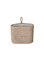 Creative Co-Op Seagrass Lined Wall Basket