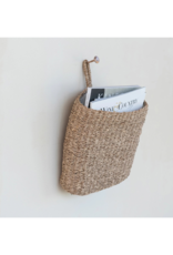 Creative Co-Op Seagrass Lined Wall Basket