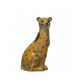 Creative Co-Op Leopard Vase