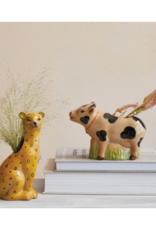 Creative Co-Op Leopard Vase