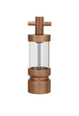 Creative Co-Op Acacia Wooden Salt or Pepper Mill