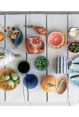 Creative Co-Op 10oz Stoneware Fish Shaped Mug