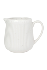 Danica White Specked Creamer