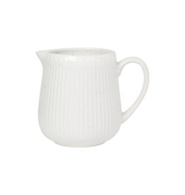 Danica White Specked Creamer