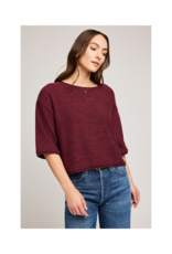 Gentle Fawn Kerrigan Sweater in Merlot by Gentle Fawn