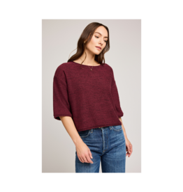 Gentle Fawn Kerrigan Sweater in Merlot by Gentle Fawn