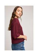 Gentle Fawn Kerrigan Sweater in Merlot by Gentle Fawn