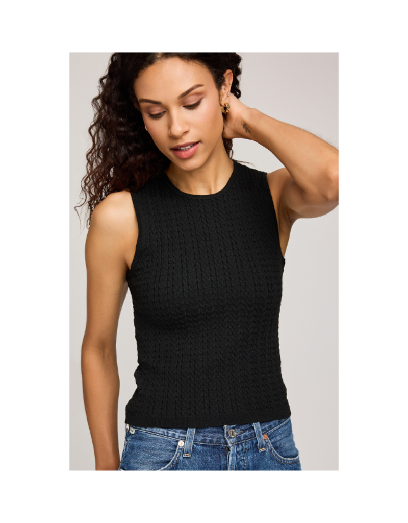 Gentle Fawn Skye Tank in Black by Gentle Fawn