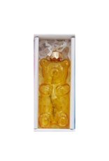Glass Gummy Bear Ornament Yellow