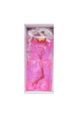 Glass Gummy Bear Ornament Pink