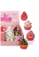 Foam Cupcake With Candy Ornament Assorted