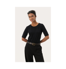 Part Two Nemi Tee in Black by Part Two