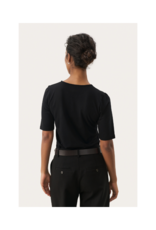 Part Two Nemi Tee in Black by Part Two