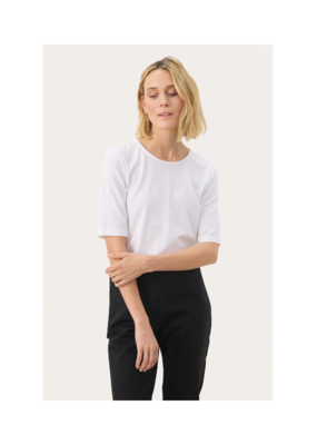 Part Two Nemi Tee in Bright White by Part Two